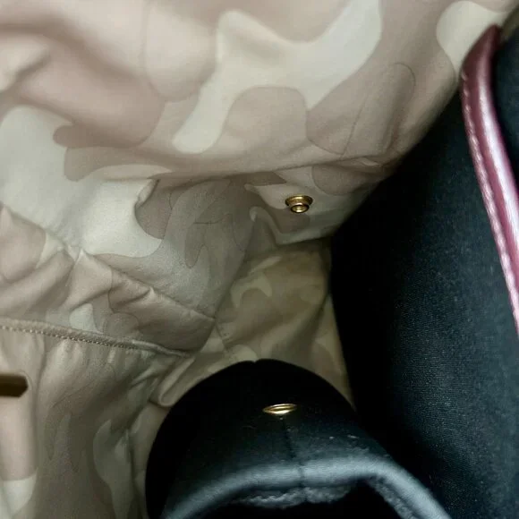 Dagne Dover Allyn Medium Tote in Oxblood - Picture 11 of 13